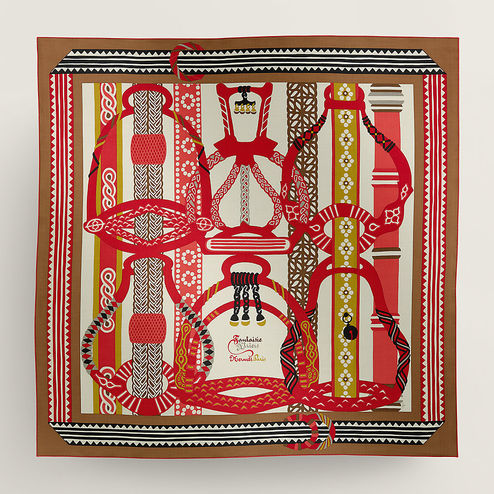 Boîte Vide Collector Hermès - Fantaisie D'Étriers - Pour Rangement Accessoires - Neuve